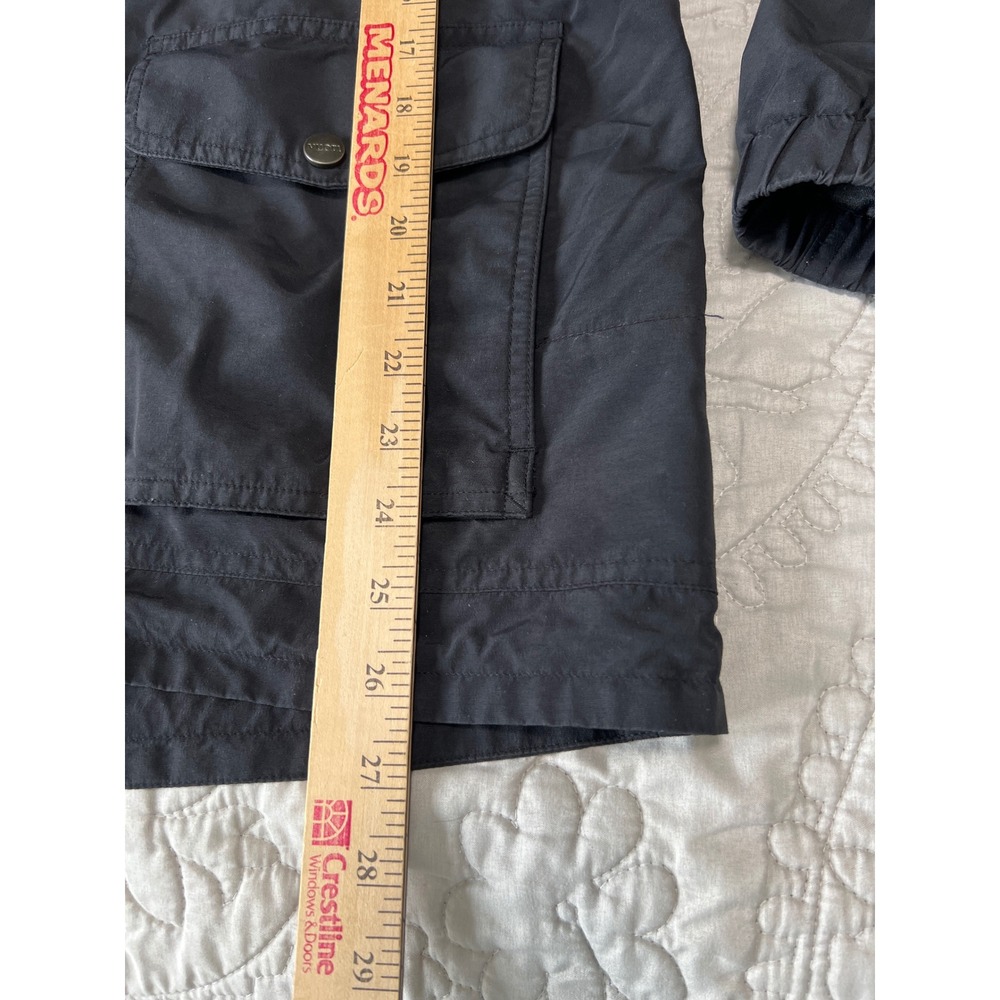 Vuori Elijo Rain Water-Resistant Black Full-zip, Hooded Jacket Size XL - Picture 7 of 8